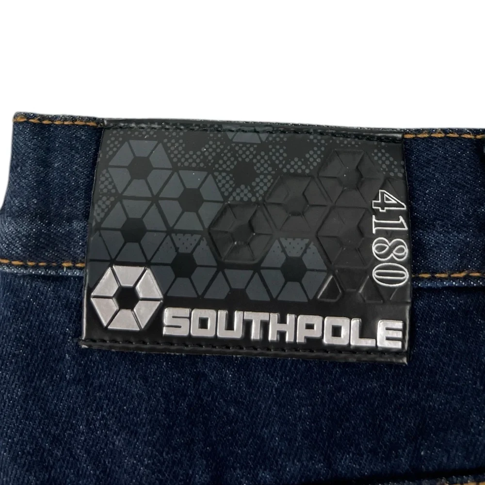Southpole Jeans 33 x 32 (actual) Baggy Blue 4180 Skater Grunge Size 34 Vintage